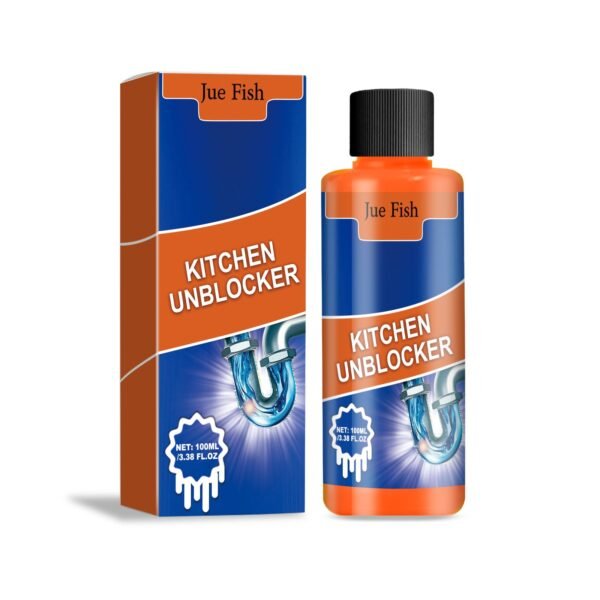 Fast-Acting Kitchen Drain Unblocker