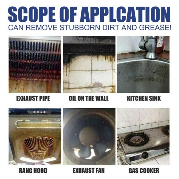 Gentle Kitchen Oil Stain Cleaner